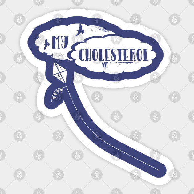 Funny Cholesterol men's health Sticker by mailboxdisco